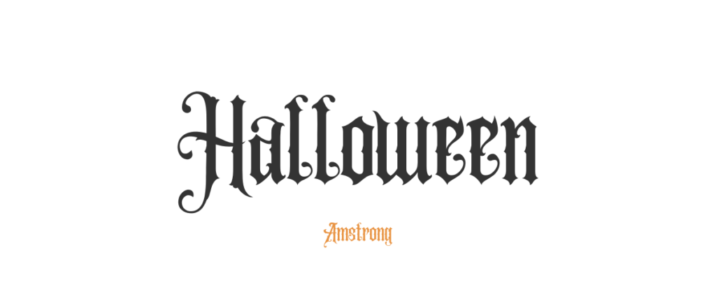 spooky halloween fonts on canva