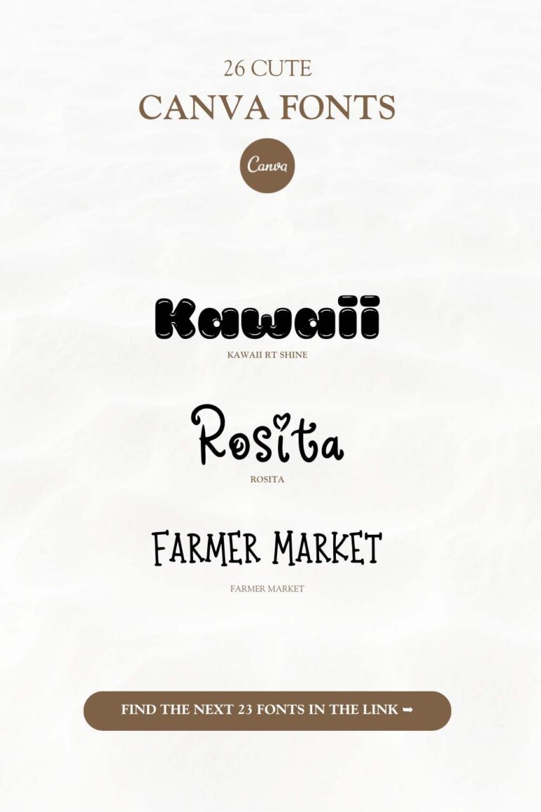26 irresistibly cute canva fonts that ll melt your heart goofy designer