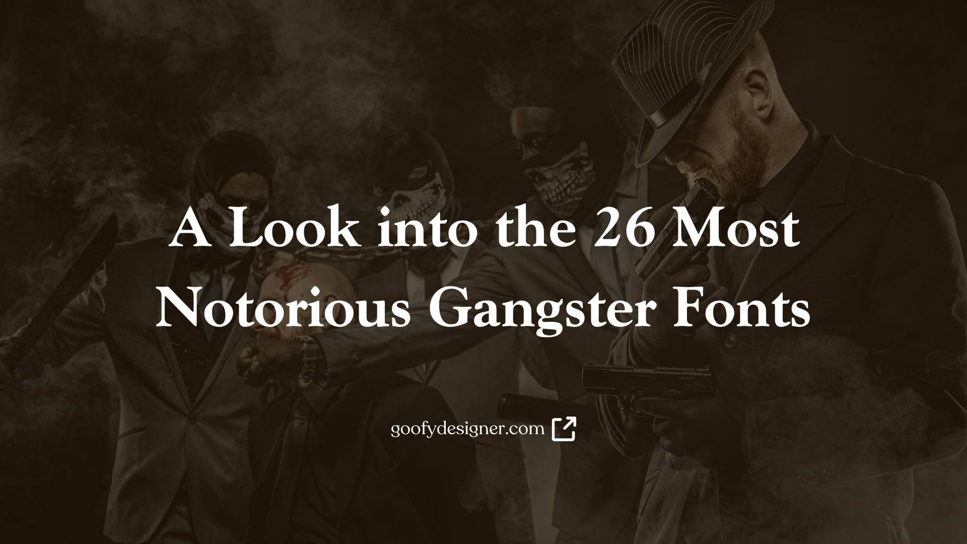 26 Gangster Fonts Infused With Underground Vibes