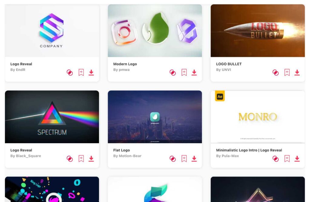 10 Best Logo Reveals Logo Animation Templates Download 