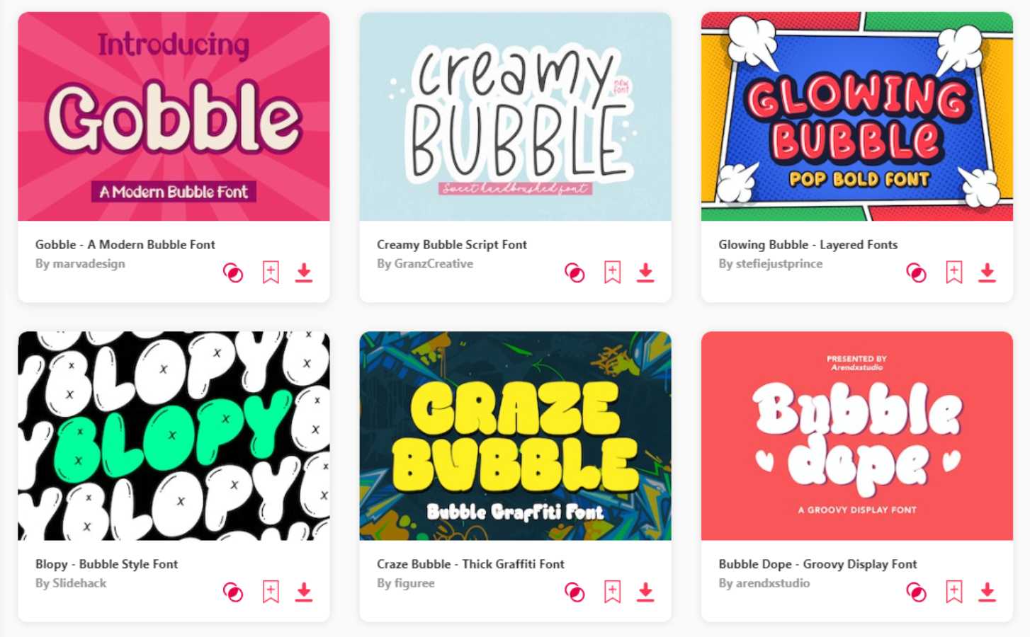 28 Bubbly Fonts That Will Bubble Up Your Creativity