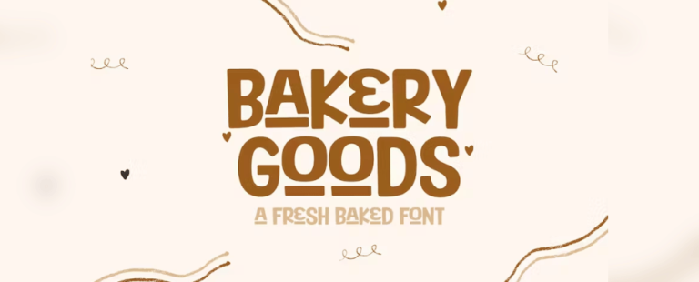 24 Best Fonts for Bakery Logo That Sprinkle Sweetness and Style