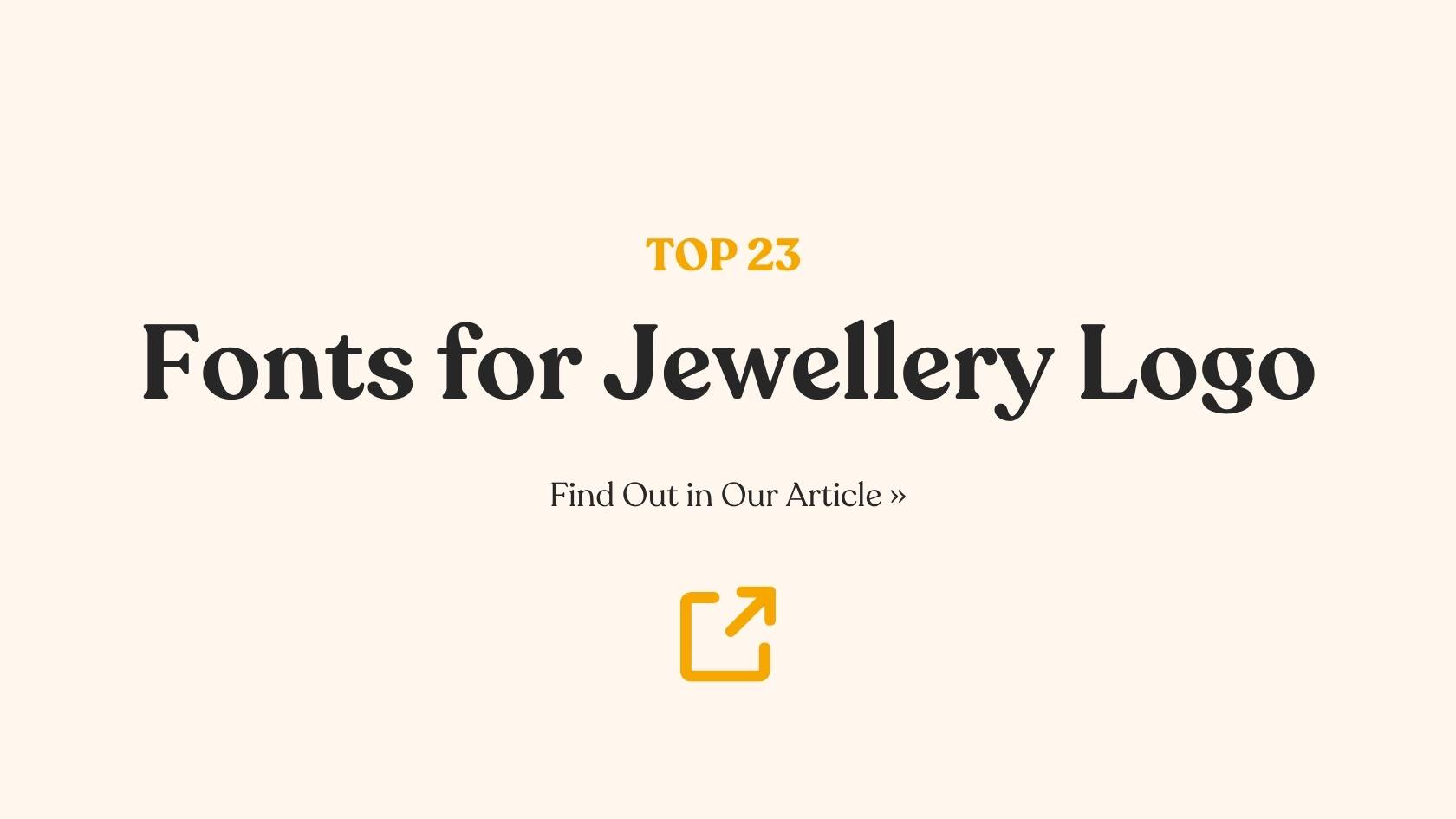 23 Best Fonts for Jewellery Logo That Reflect Elegance