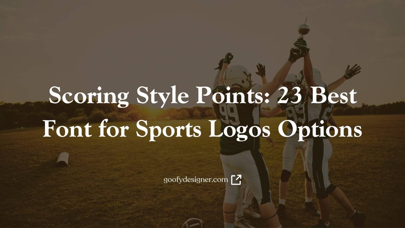 23 Best Fonts for Sports Logo that Convey Passion and Energy