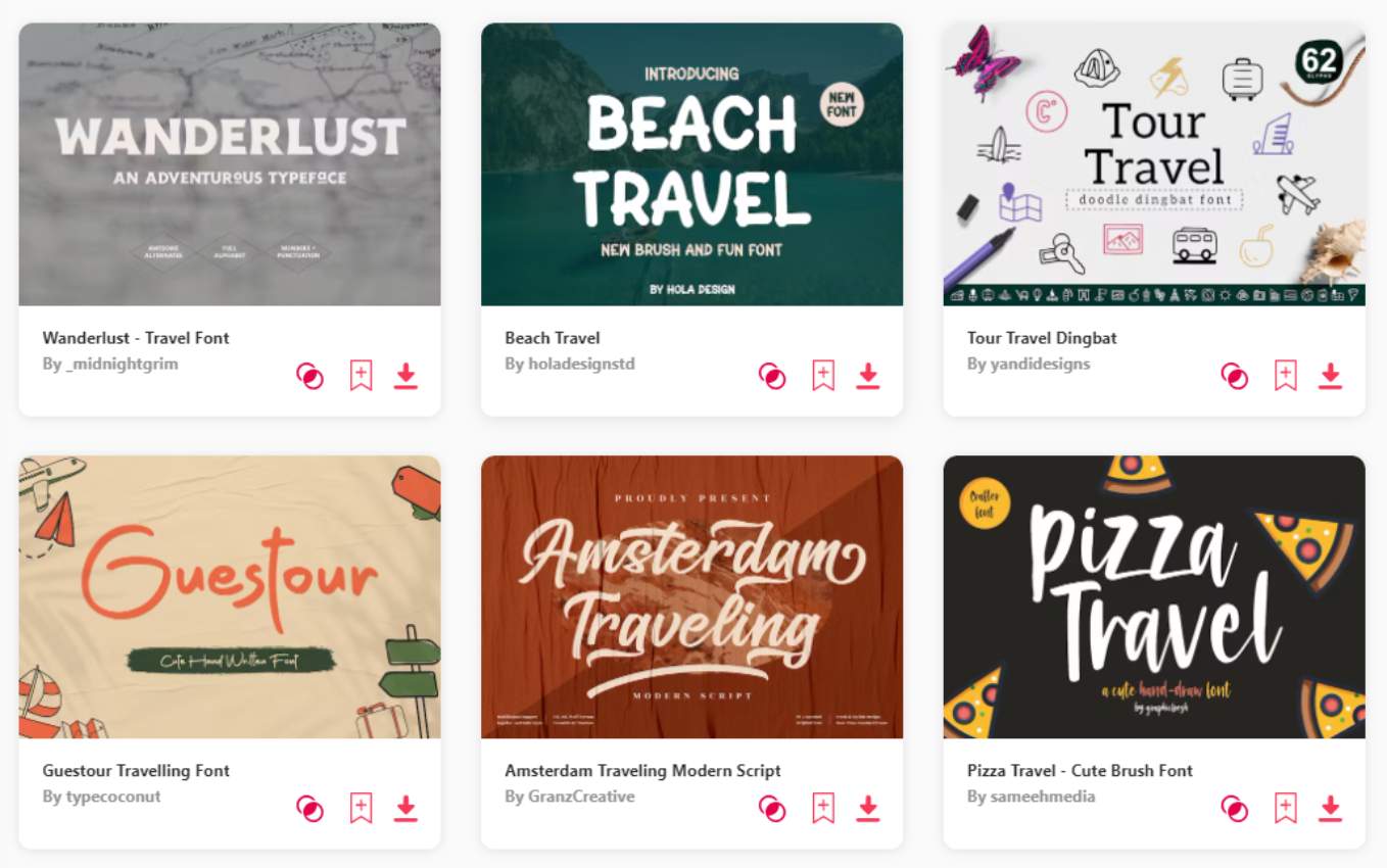 Best Fonts for Travel Agency Logo 24 Inspiring Designs