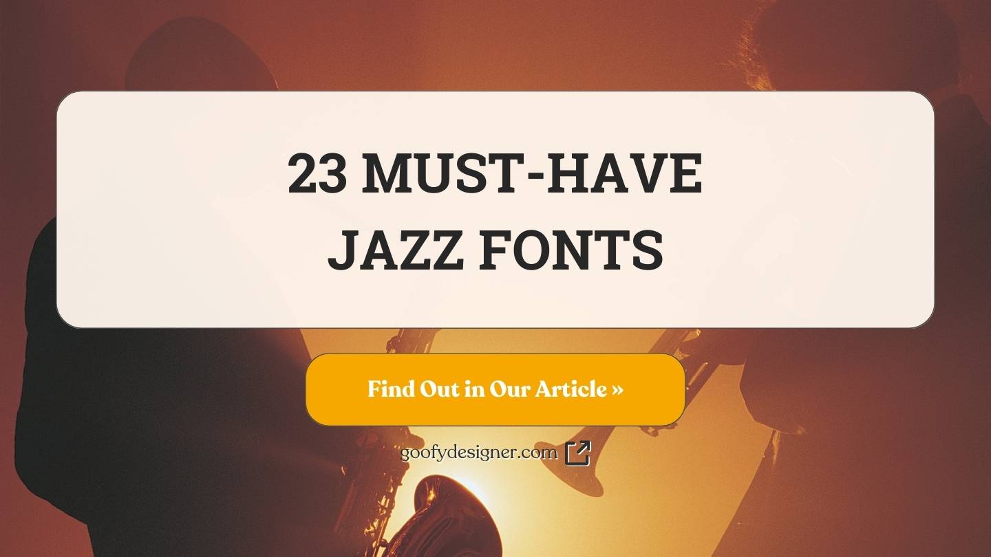 23 Jazz Fonts That Will Swing Your Designs Into Style