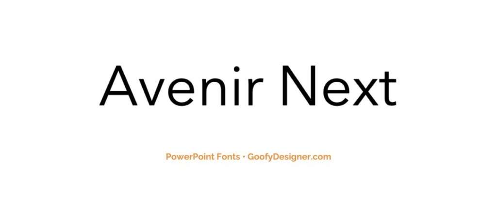 what is the best font for power point presentation