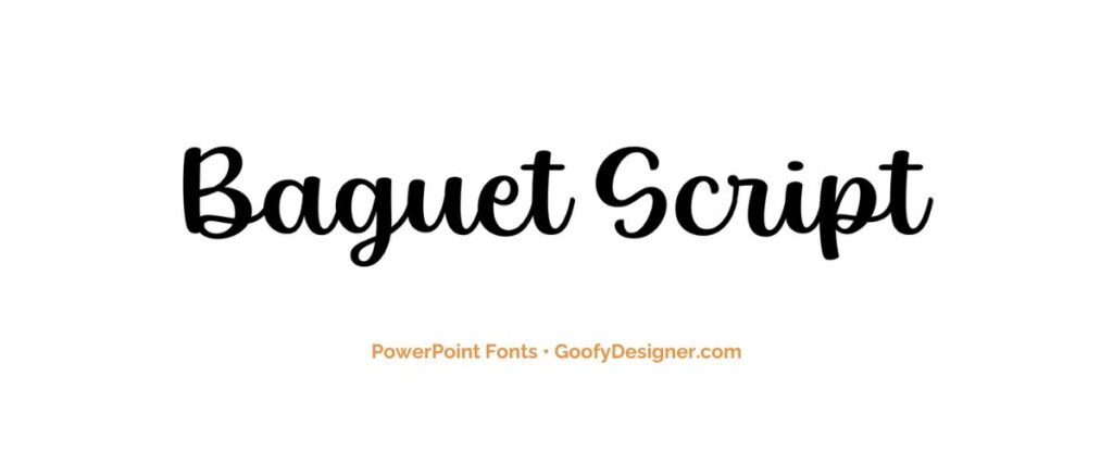 good fonts for presentations