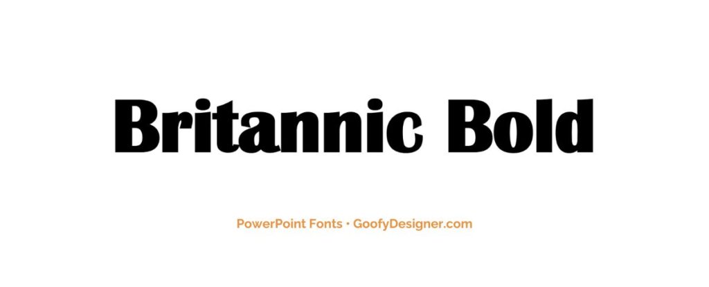 best font for digital presentation