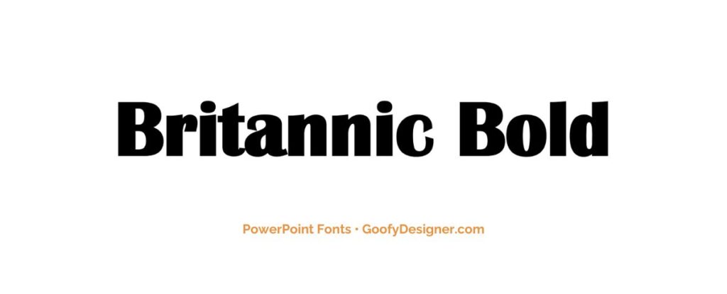 good fonts for presentations