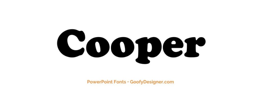 good fonts for presentations