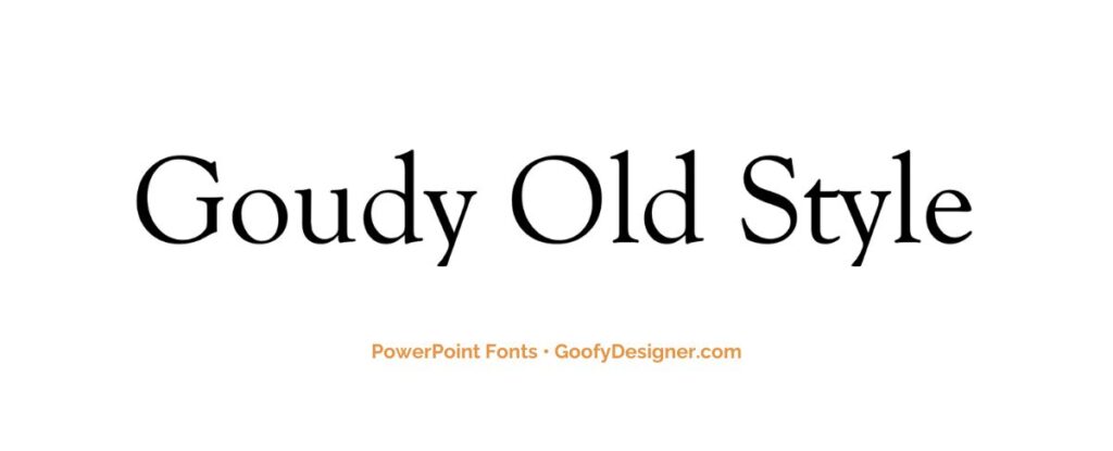 what is best font for powerpoint presentations