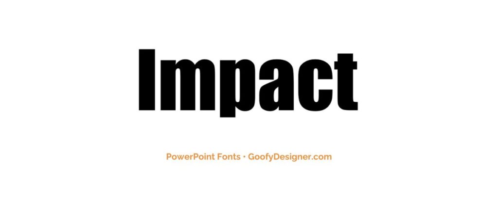 good fonts for presentations