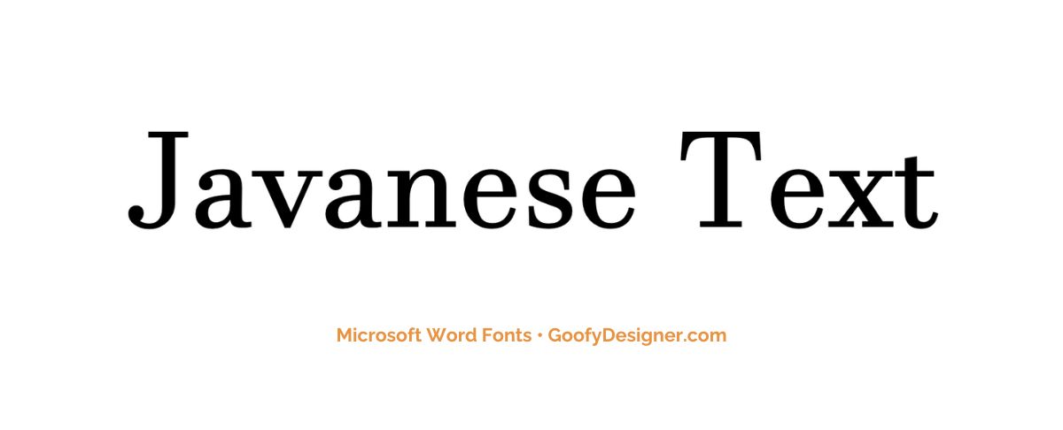 23 Best Slab Serif Fonts in Microsoft Word