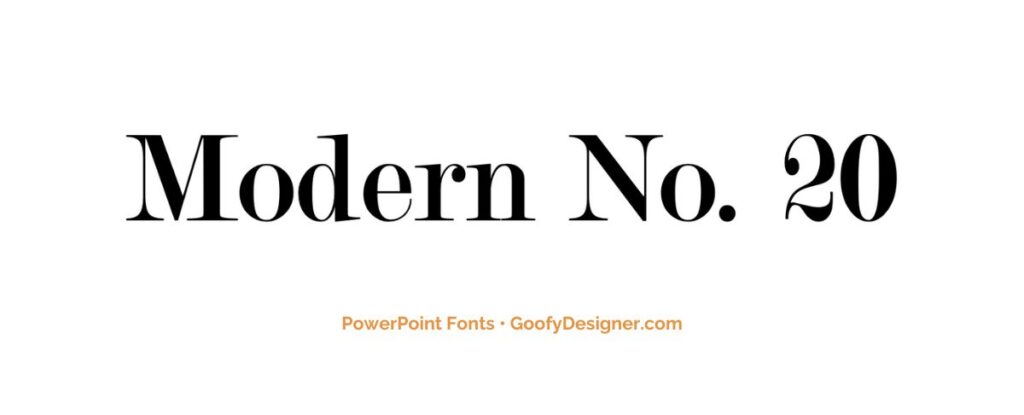what is the best font for power point presentation