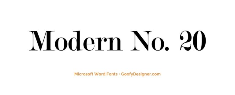 25 All-Time Best Fonts in Microsoft Word