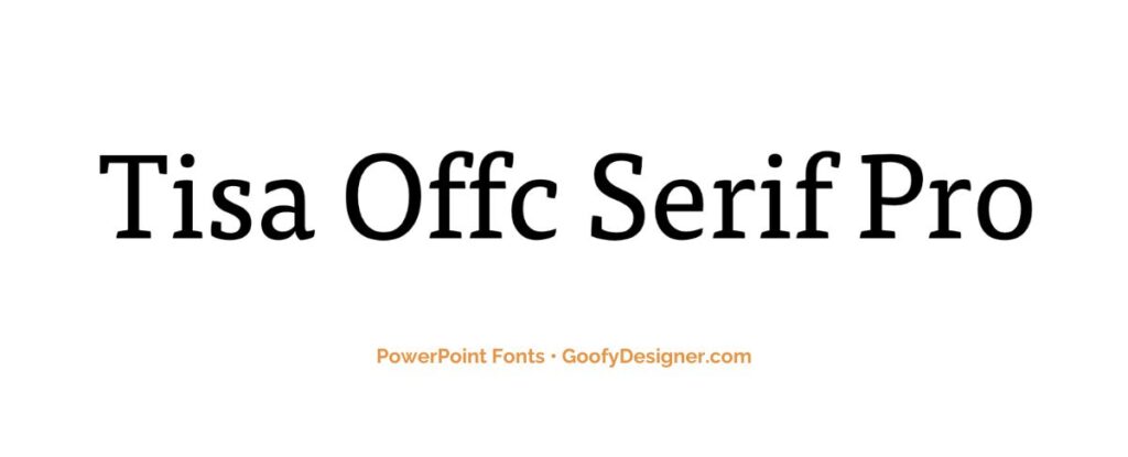 best font in presentations