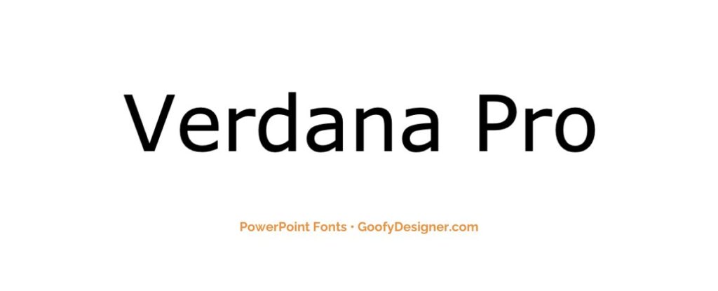 good fonts for presentations